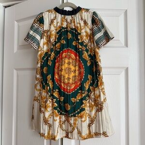 5/$50+FS Zara Black and Cream Dress